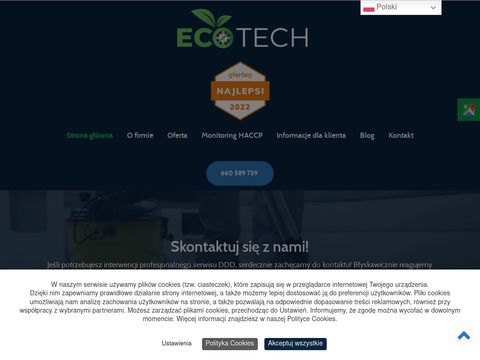 Ecotechnology.pl - czyszczenie parowe