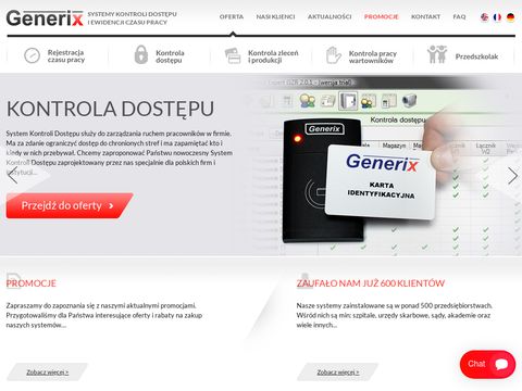 Generix.com.pl - zegar czasu pracy