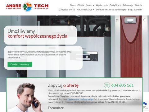 Andre-Tech kotły na pelet Wrocław