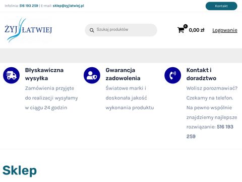 Zyjlatwiej.pl sklep medyczny Łódź