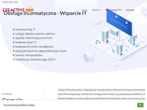 Exeactive.pl - usługi informatyczne