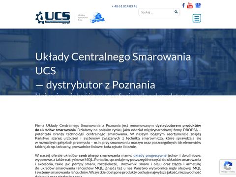 UCS smarowanie mgłą olejową mql