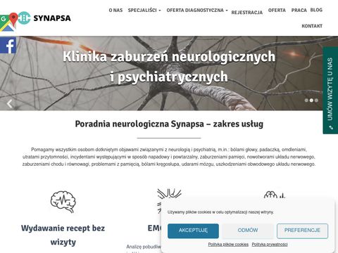 Synapsa.waw.pl - neurolog Warszawa