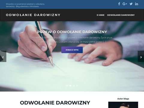 Odwolanie-darowizny.pl - poradnik