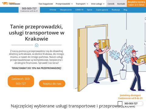 Transpec przeprowadzki Kraków