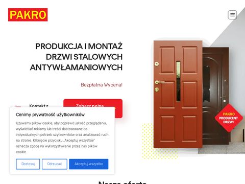 Pakrodrzwi.pl - drzwi antywłamaniowe na wymiar