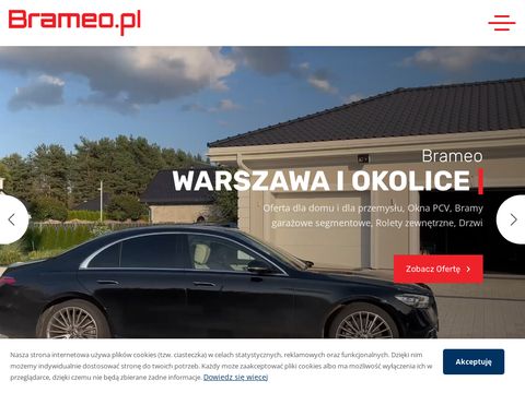 Brameo.pl solidne bramy garażowe