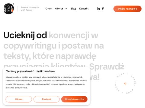 Escreo.pl - content marketing