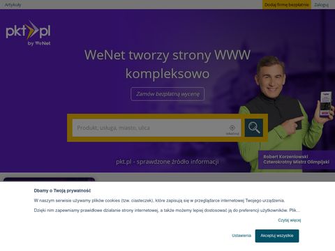 Pkt.pl polskie książki telefoniczne