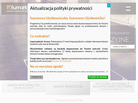 Alumatex.pl - wycieraczki wejściowe