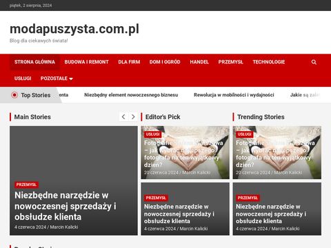 Modapuszysta.com.pl odzież damska duże