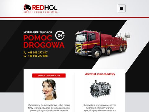 Redhol.pl - holowanie busów