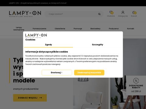 Lampy-ON - sklep z oświetleniem do domu