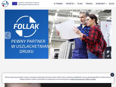 Follak.com.pl techniki uszlachetniania druku