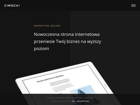 Cirocki.pl - strony www wordpress