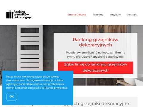 Top10grzejnikow.pl operacyjnych - ranking