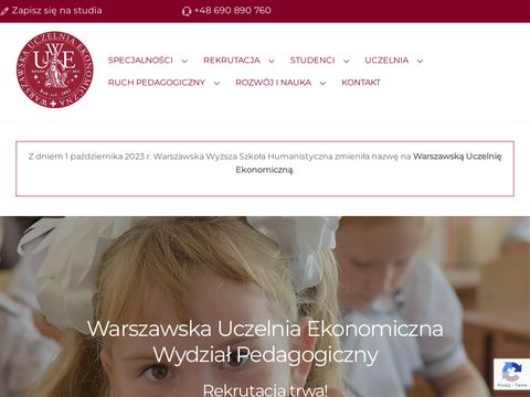 WSP Warszawa pedagogika