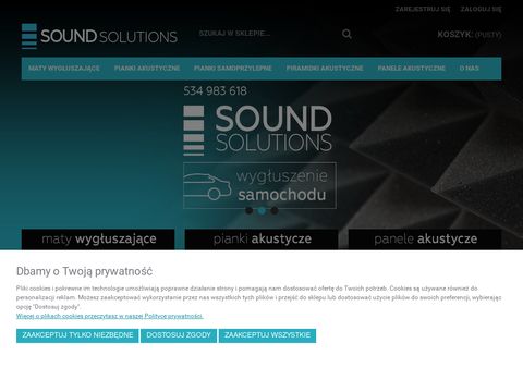 Soundsolutions.pl pianka akustyczna, maty