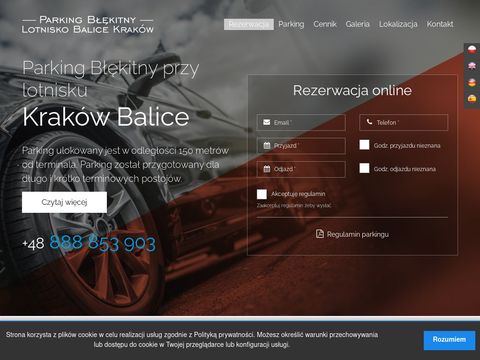 Parking Balice Lotnisko Kraków