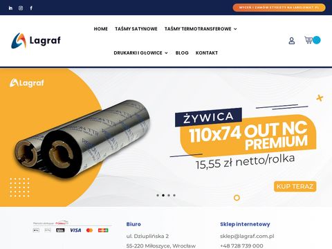 Sklep.lagraf.com.pl - kolorowe taśmy