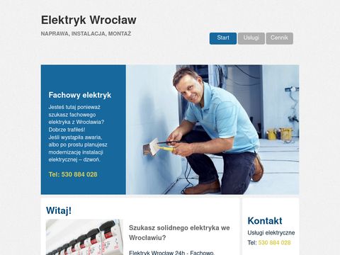 Elektryk24.Wroclaw.pl - zaprasza