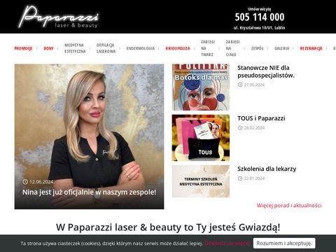 Paparazzi.clinic - depilacja laserowa