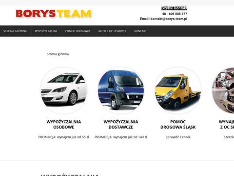 Borys-Team - pomoc drogowa