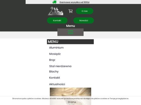 Żel-Metal - hurtownia stali nierdzewnej