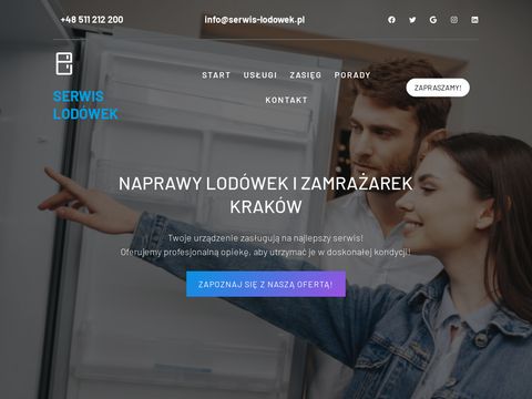 Serwis-lodowek.pl naprawa Kraków