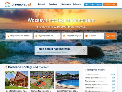 Przymorzu.pl - Wczasy nad morzem