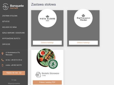 Banquete Partner - zastawa stołowa