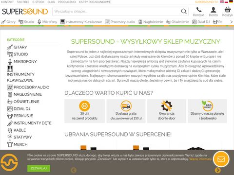 Sklep Muzyczny Supersound.pl