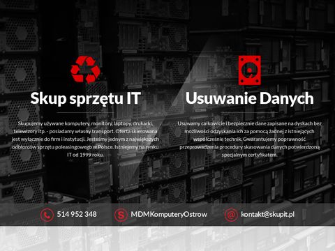 Skupit.pl - usuwanie danych