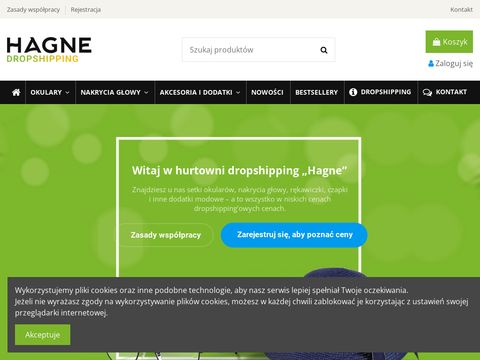 Hagne - dropshipping okularów