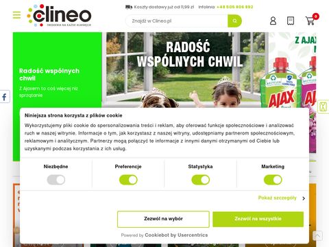 Clineo.pl - drogeria internetowa