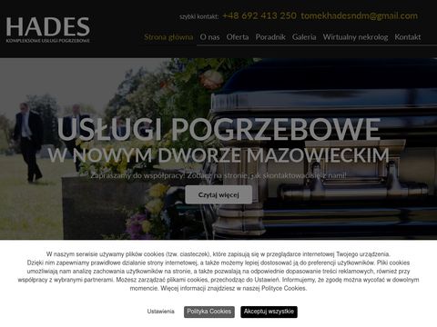 Hades wiązanki pogrzebowe