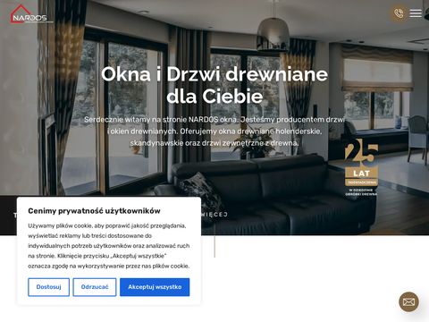 Nardos.pl producent okien drewnianych