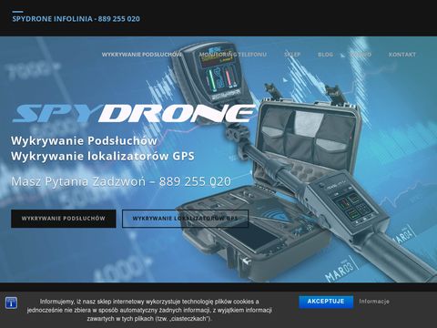 Spydrone24.pl podsłuch telefonu