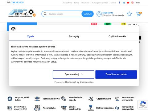 Ebmia.pl koła pasowe - sklep