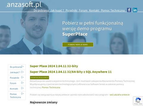 Anzasoft - program kadrowo-płacowy