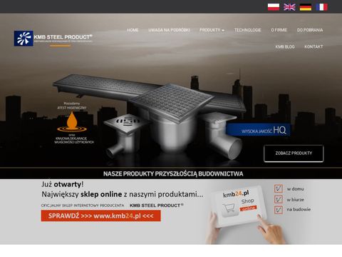 Kmb-steelproduct.eu odwodnienia