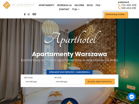 Go-apartments.pl apartamenty Warszawa