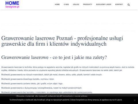 Bestgraw.pl - grawerowanie laserem