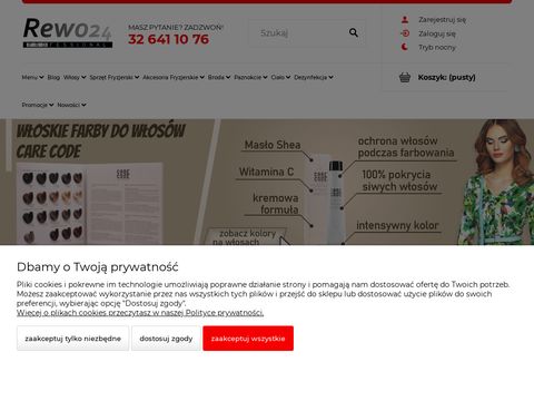 Rewo24.pl - sklepy fryzjerskie online