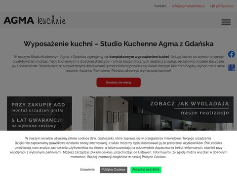 Agma projekt kuchni Trójmiasto