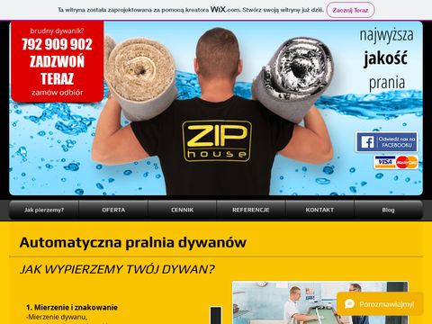 Ziphouse.pl - czyszczenie dywanu