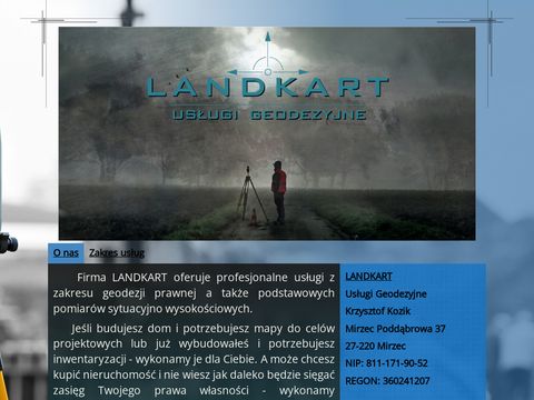 Landkart.pl usługi geodezyjne