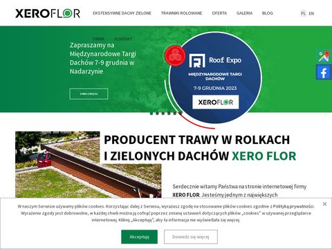 Xero Flor producent trawy z rolki