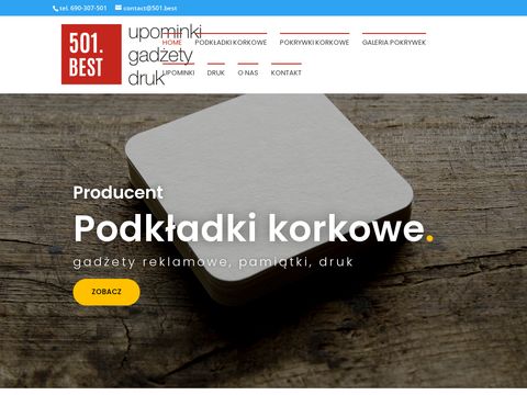 501.best - podkładki korkowe Gdańsk