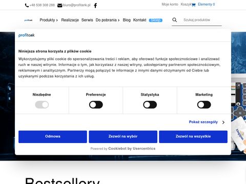 Profitank.pl zbiorniki na paliwo dwupłaszczowe